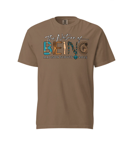 Nature of Being 2025 Tour Tee (espresso)