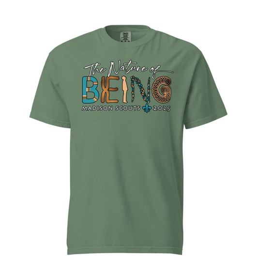 Nature of Being 2025 Tour Tee (light green)