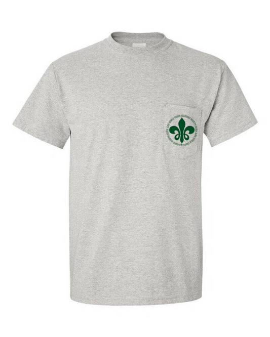 Circle Fleur Pocket Tee