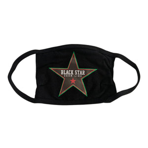 Black Star Logo Cotton Mask