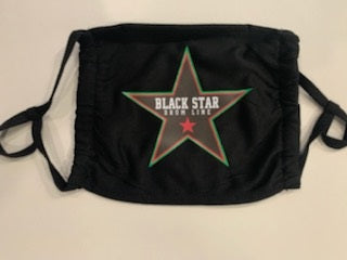 Black Star Logo DryFit Mask