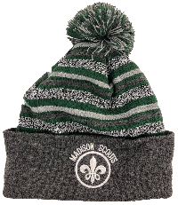 Scouts Cuffed Knit Hat with Pom
